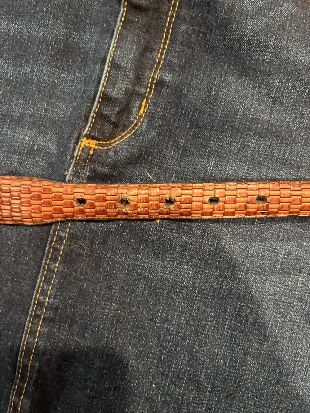 Classic Brown Imported Italian Leather Men's Belt with Silver Buckle